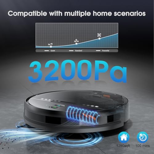 Robot Vacuum and Mop with LiDAR Navigation A93089