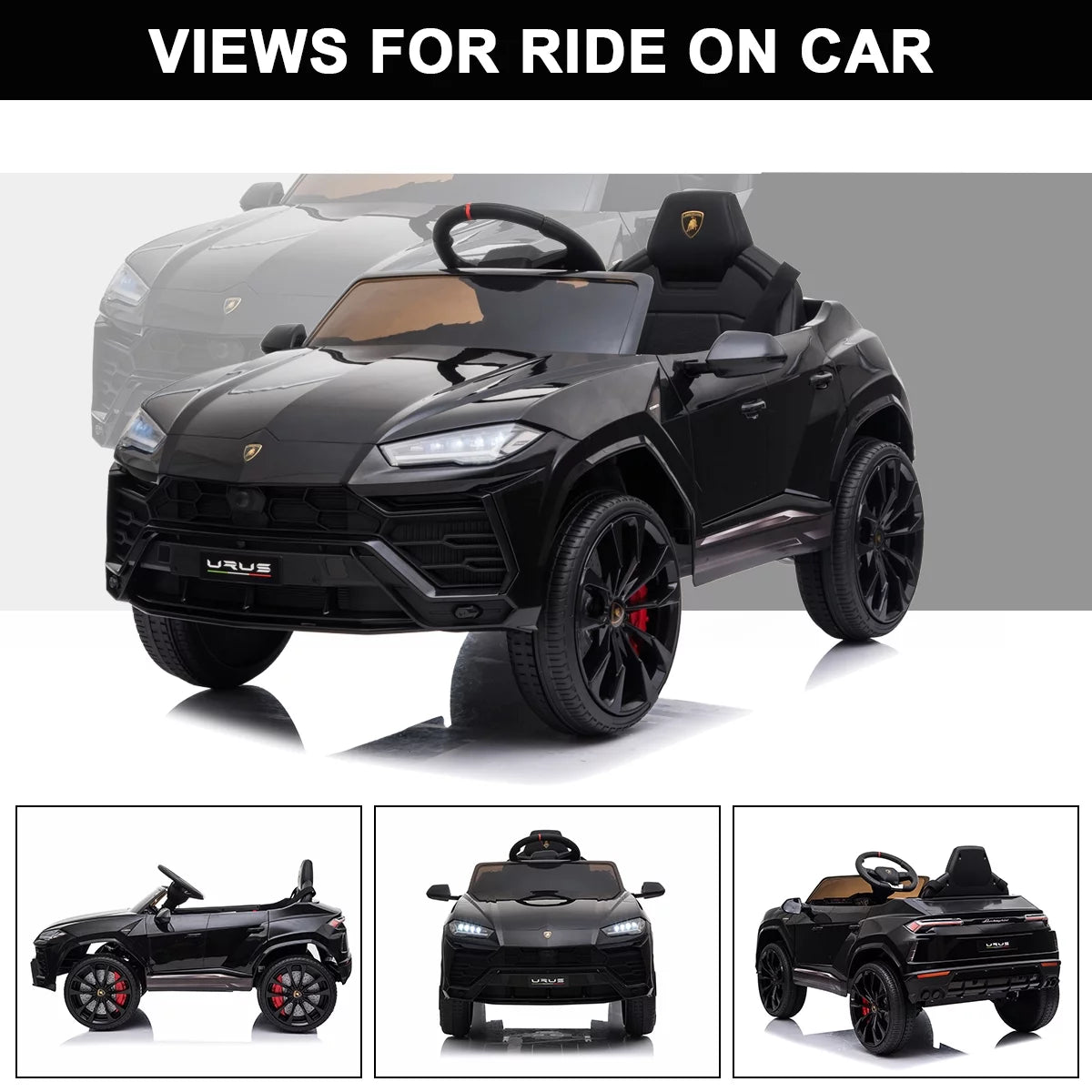 12V Electric Powered Ride on Car with Remote Control U2121