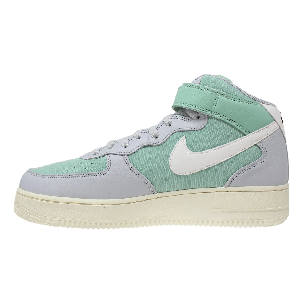 Grey Fog Sail Enamel Green Mid Sneaker T353
