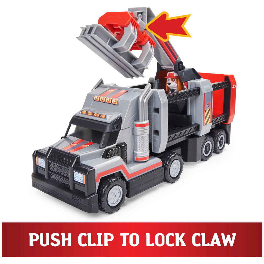 Al’s Deluxe Big Truck Toy with Moveable Claw Arm and Accessories R50004