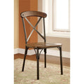 Bronze Metal Dining Chair - 2 count F144948