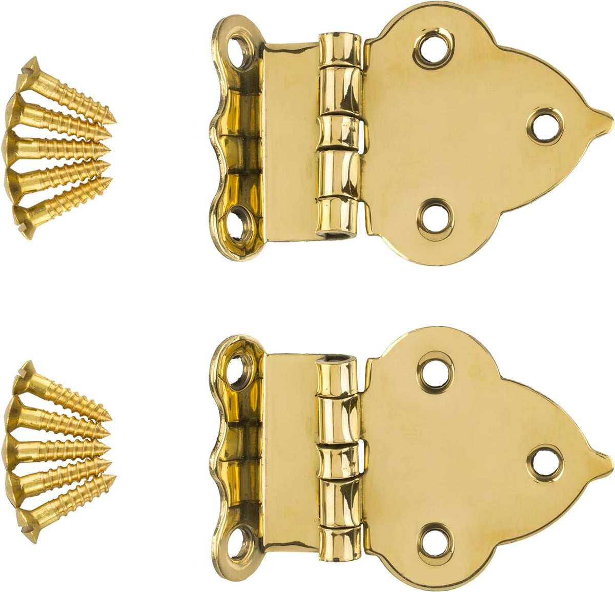 Solid Brass Offset Cabinet Hinges Pack Of 2 I544