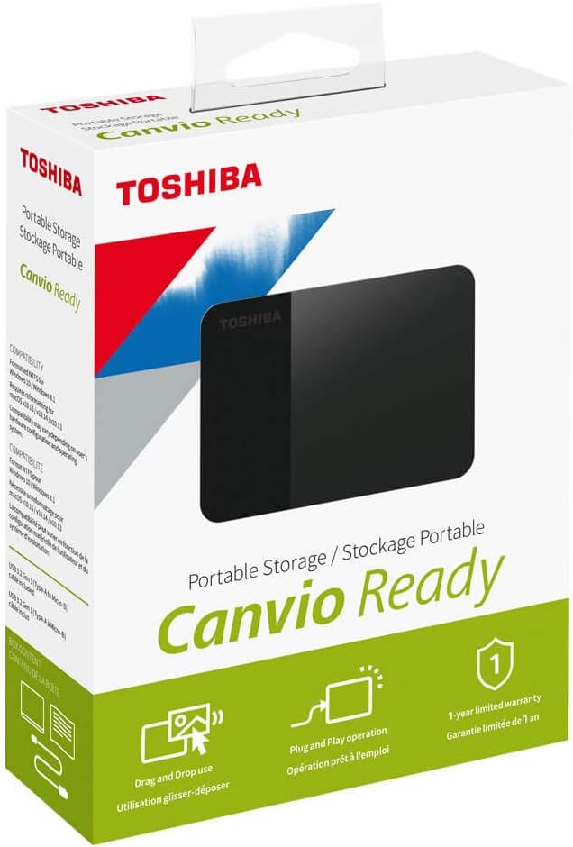 2TB Black External Hard Drive Z28669