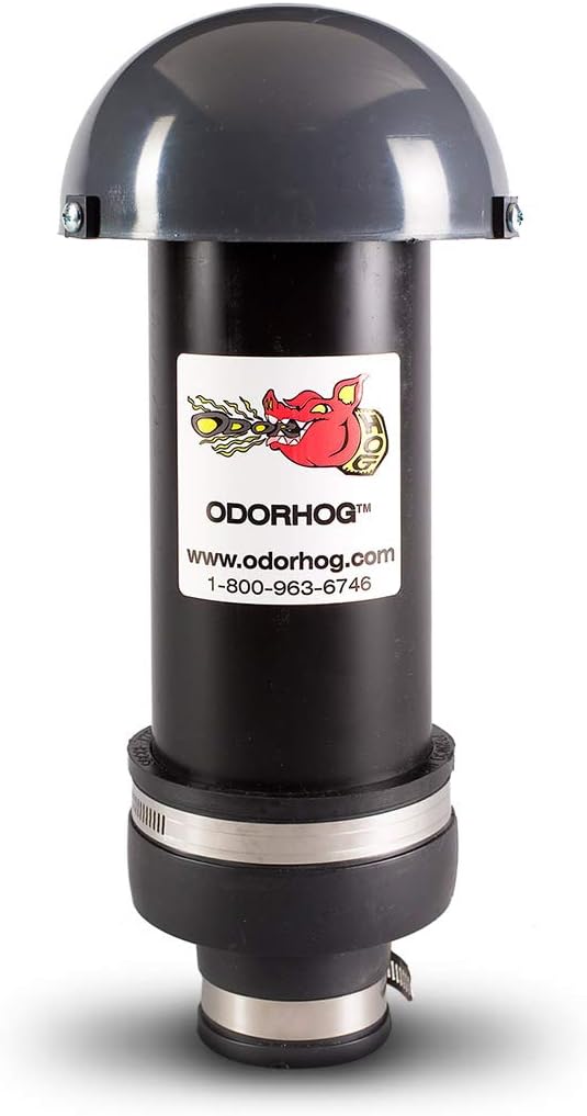 Black ABS Mushroom Cap Vent Stack Pipe Filter C919