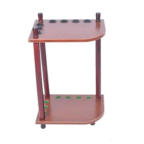 7 Hole Billiard Cue Rack J8136