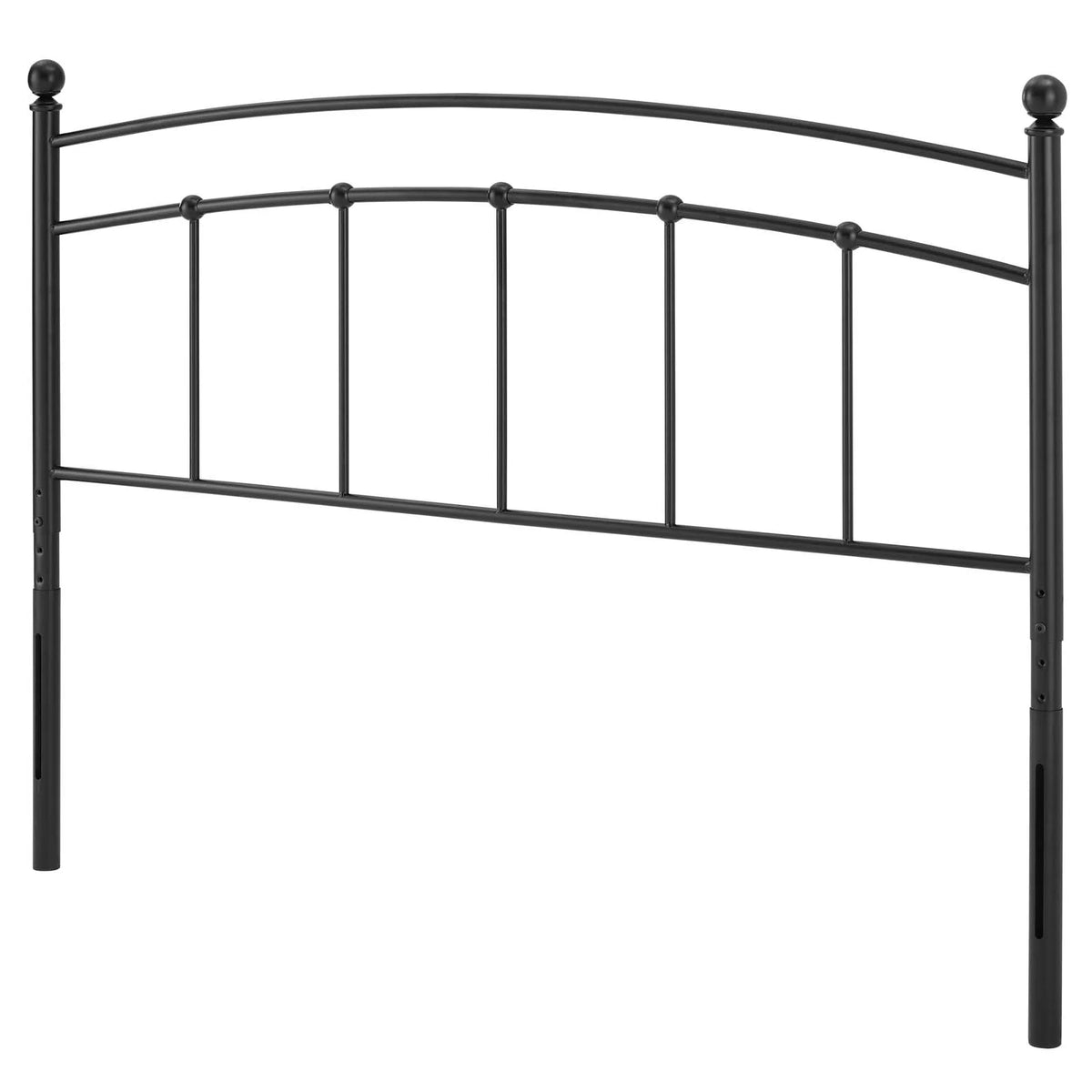 Full Size Black Metal Headboard C9970
