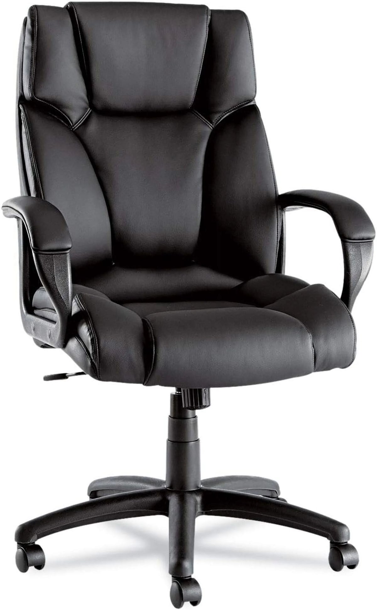 Black Leather High-Back Swivel/Tilt Chair L173758