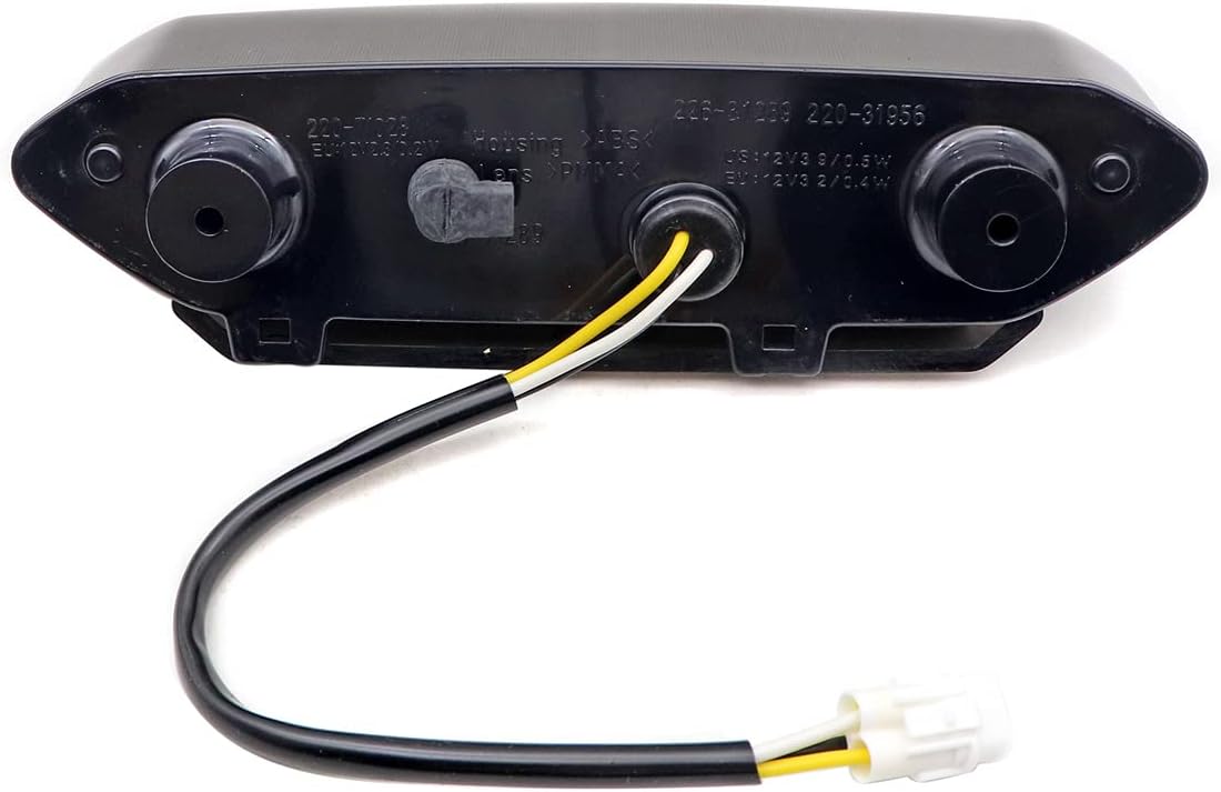 Smoked Lens LED Tail Light Brake Assembly Pack of 2 T824081