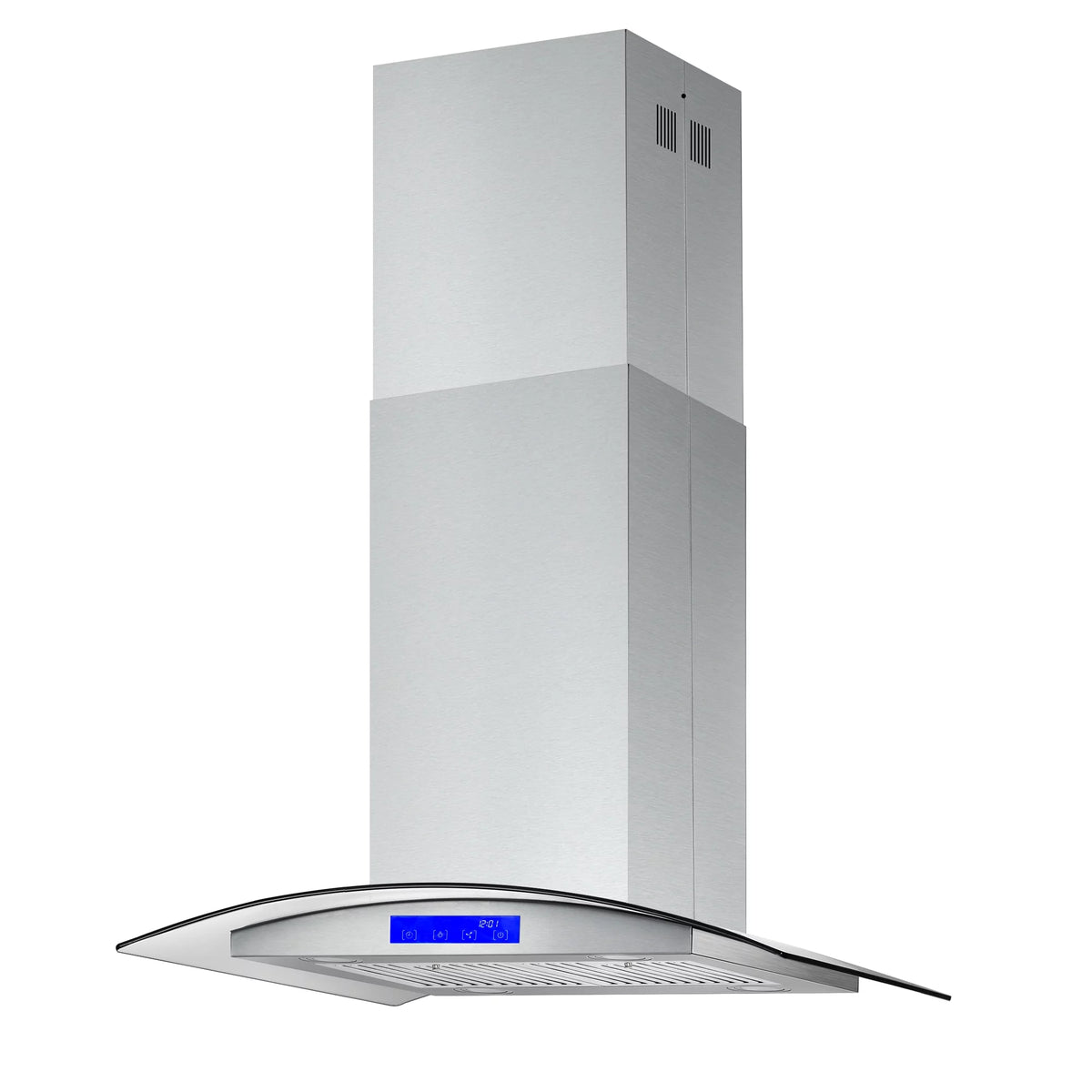 2 Piece Kitchen Appliance Package with Gas Range and Island Range Hood G451817