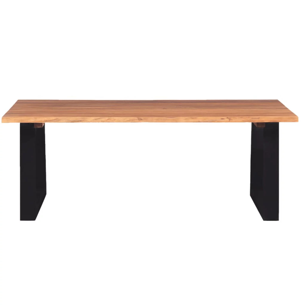 Solid Acacia Wood Coffee Table E308452