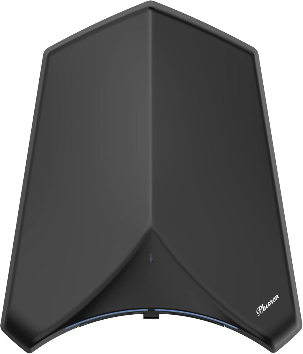 Black Electric Hand Dryer with HEPA Filter P7016