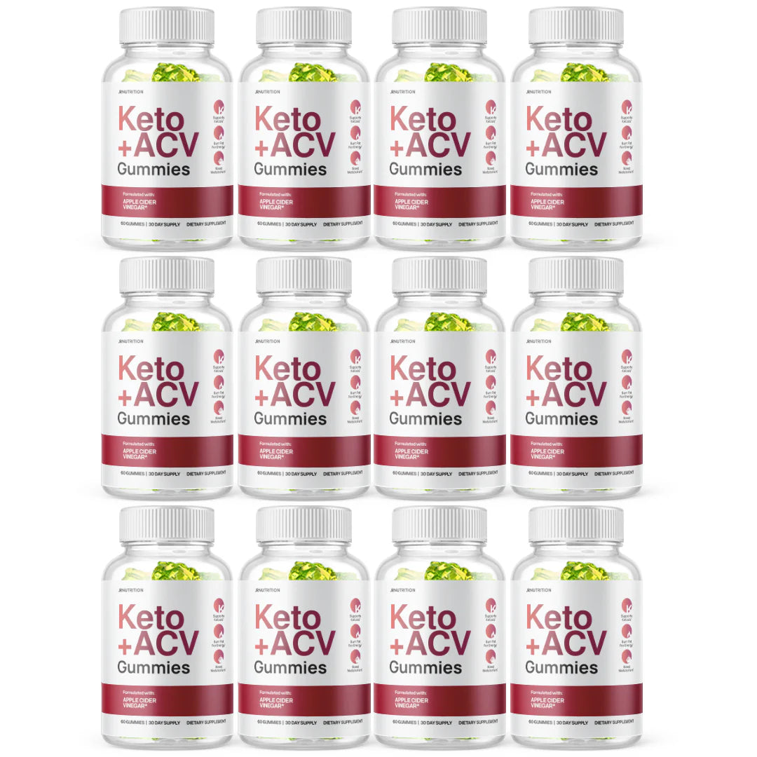 Keto + ACV 500mg Gummies - 12 Bottles O45950
