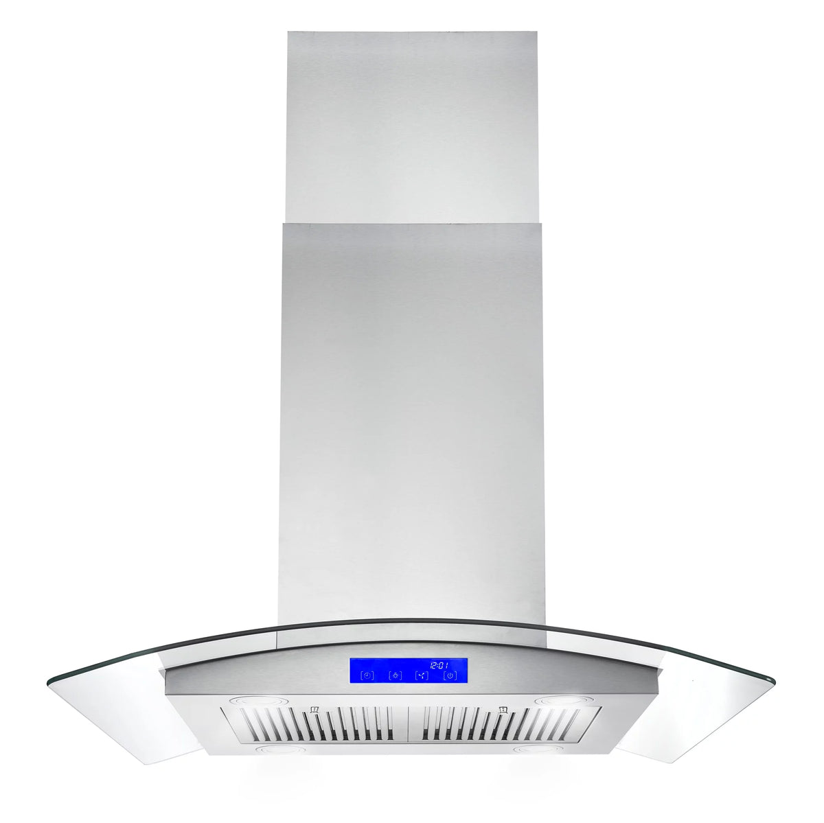 2 Piece Kitchen Appliance Package with Gas Range and Island Range Hood G451817