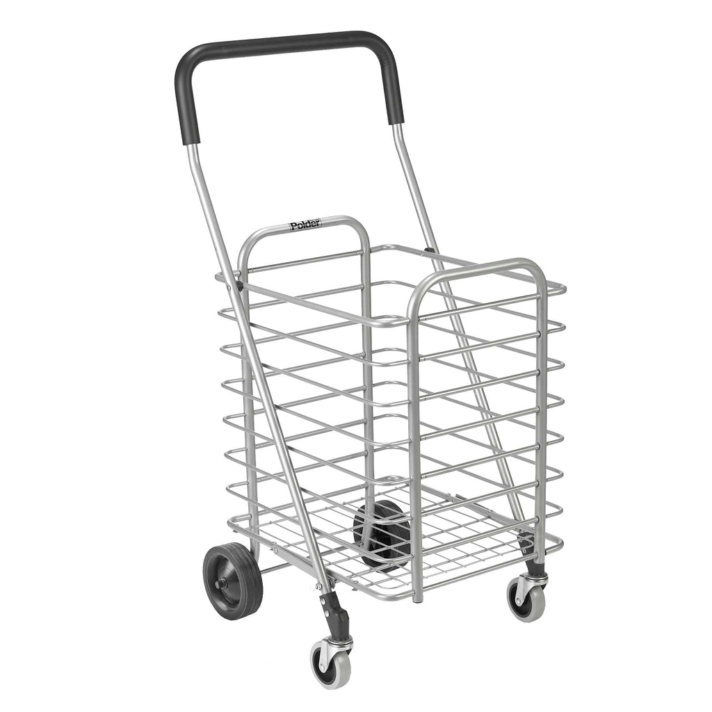 Grey Aluminum Shopping Cart C9315