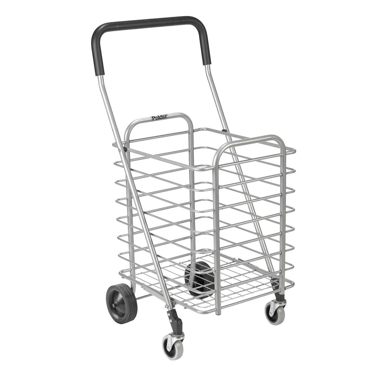 Grey Aluminum Shopping Cart C9315