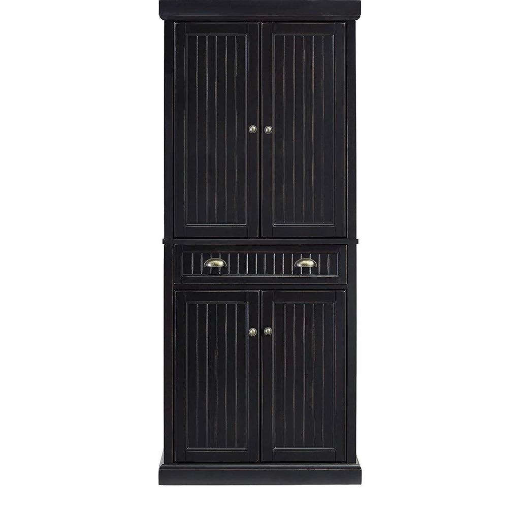 Distressed White Pantry T933449