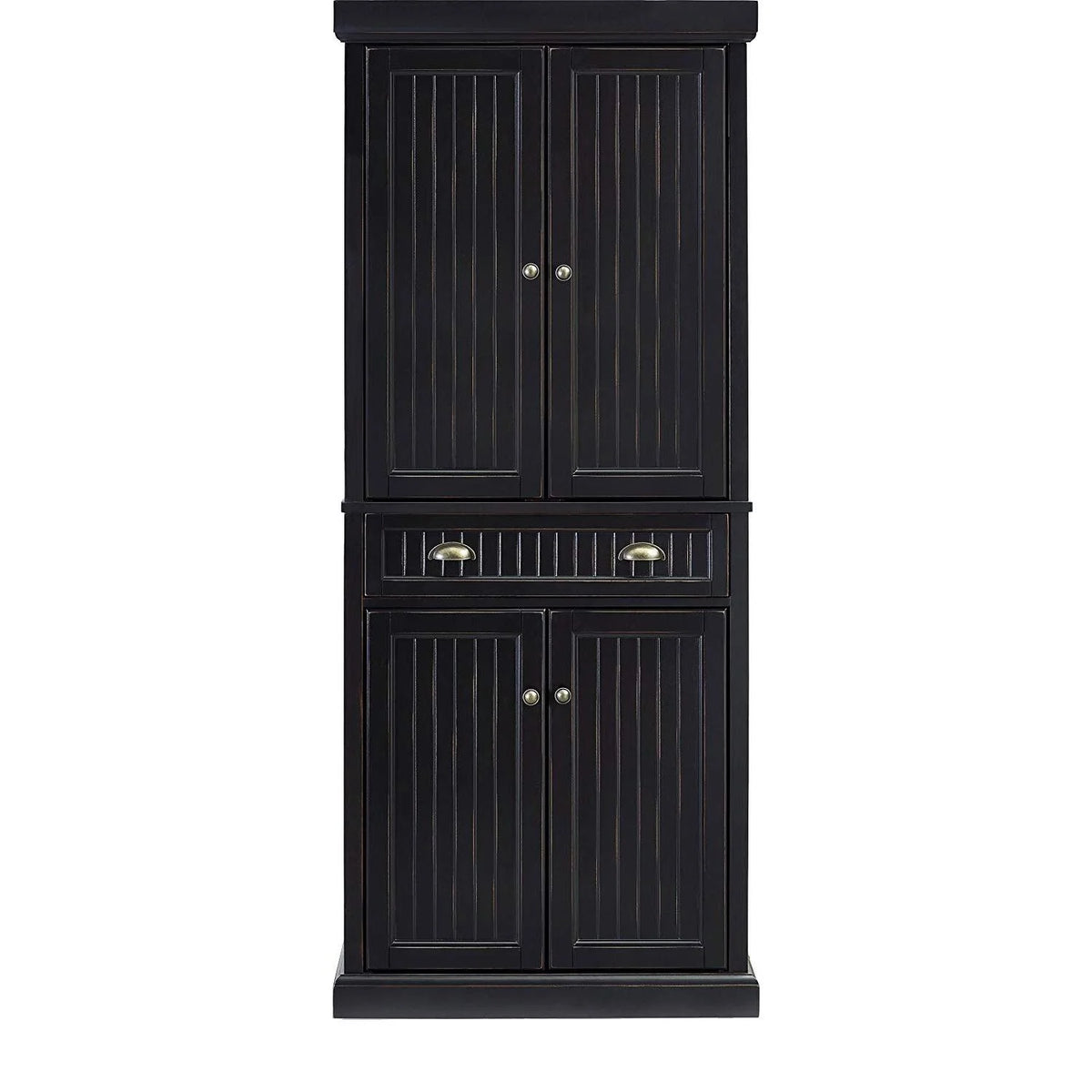 Distressed White Pantry T933449