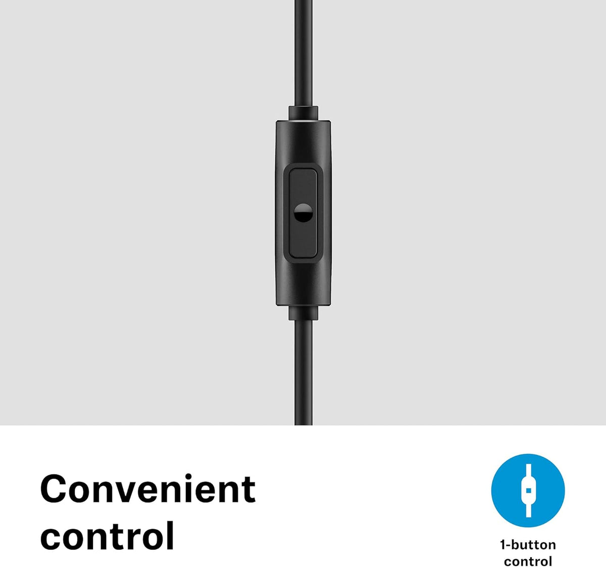 Closed Back Around Ear Headphone with Detachable Cable V61340
