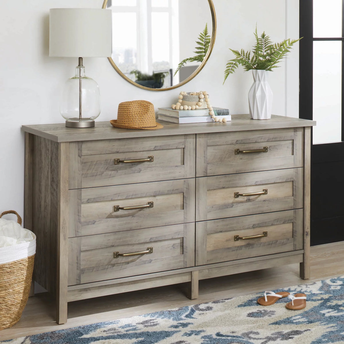 6 Drawer Dresser W545