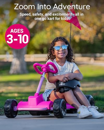Electric Go Kart for Kids with Lithium Ion Battery F963