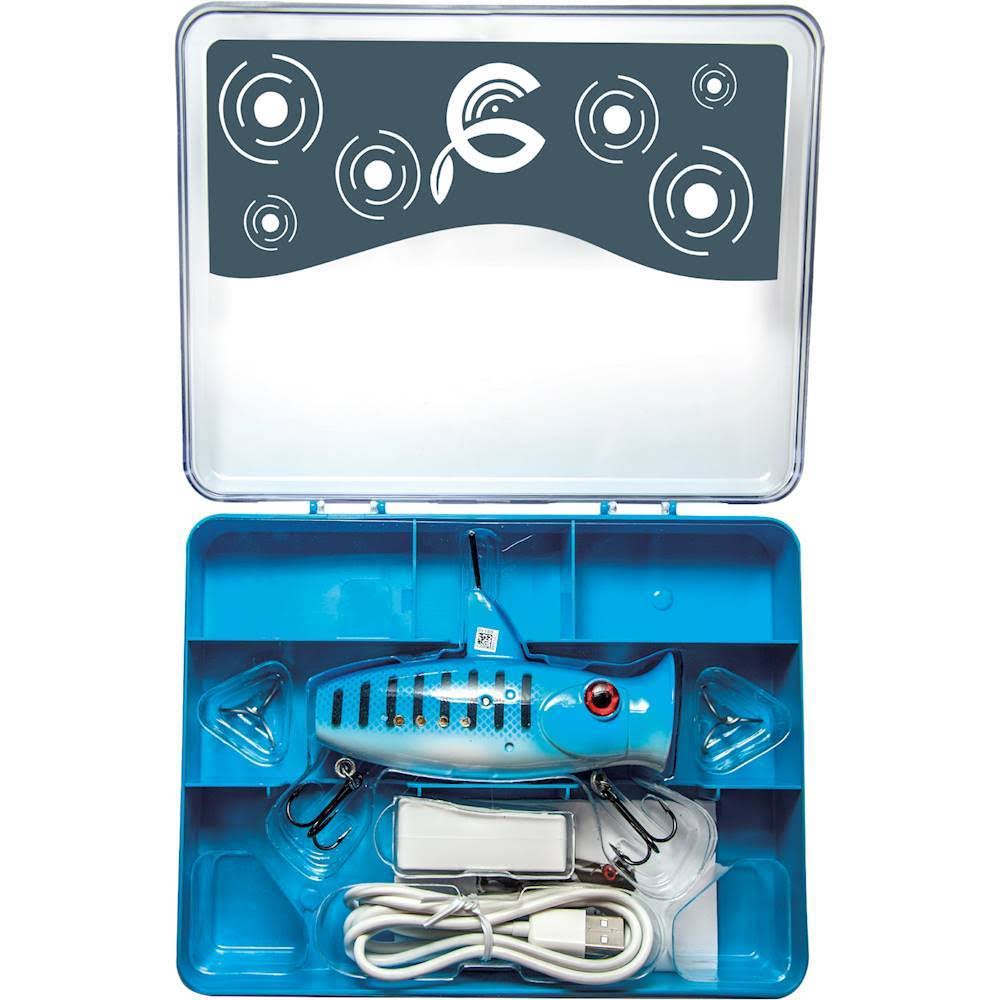 Blue Digital Fishing Lure with Wireless Underwater Live Video Camera K474137