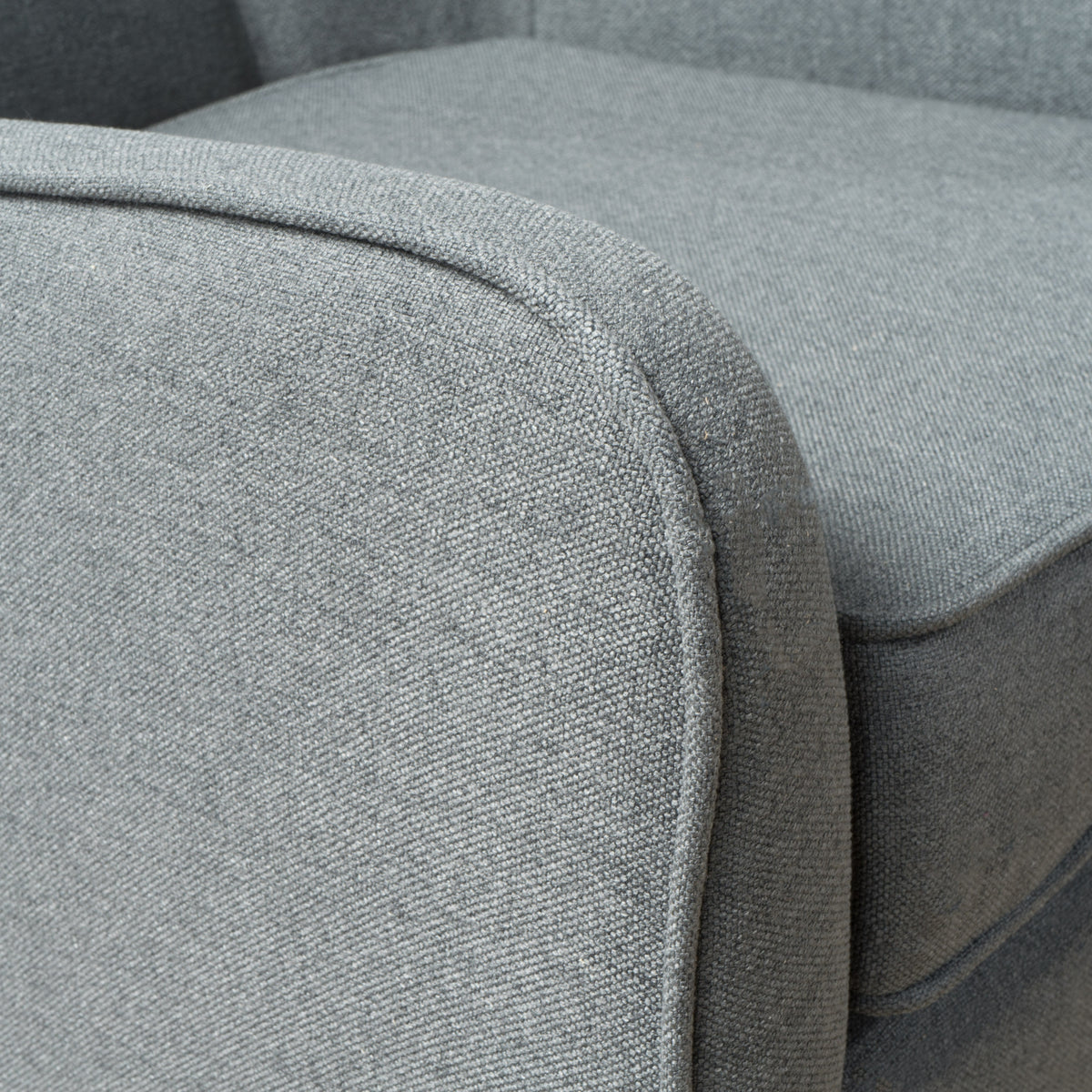 Charcoal Fabric Arm Chair S674
