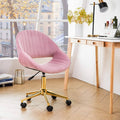 Plush Velvet Desk Chair Y6191