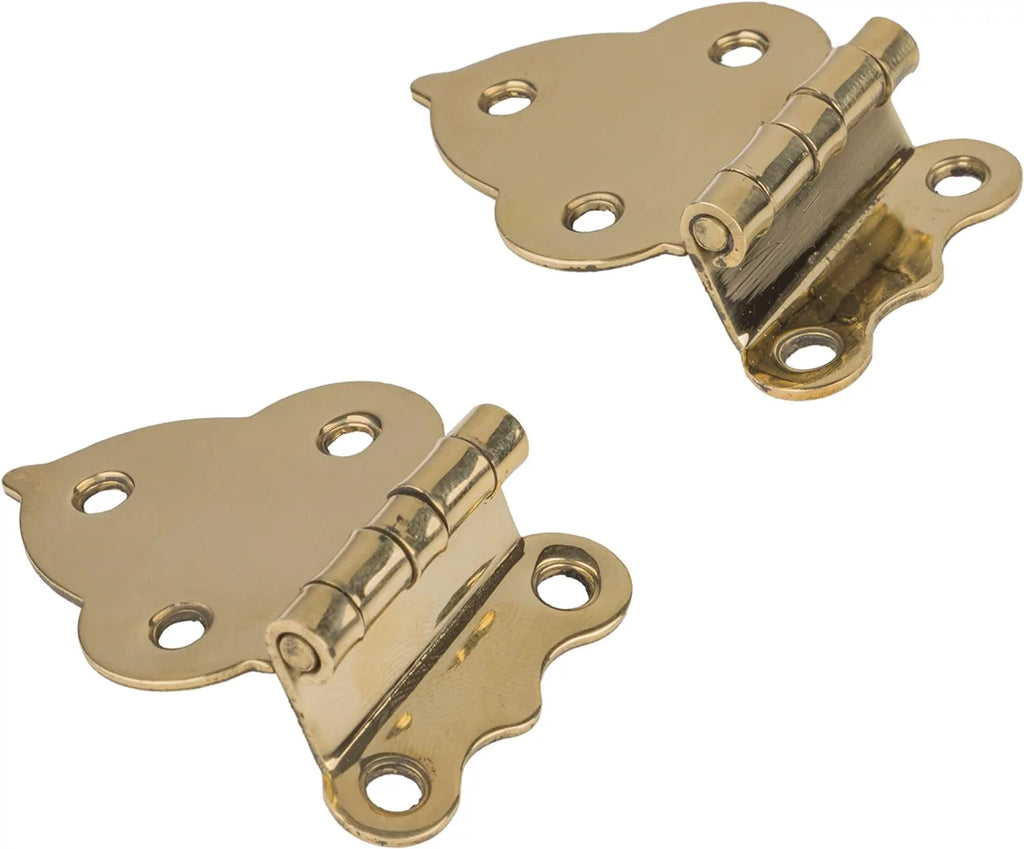 Solid Brass Offset Cabinet Hinges Pack Of 2 I544