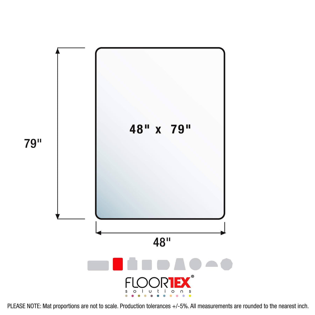 Clear Polycarbonate Chair Mat L7488