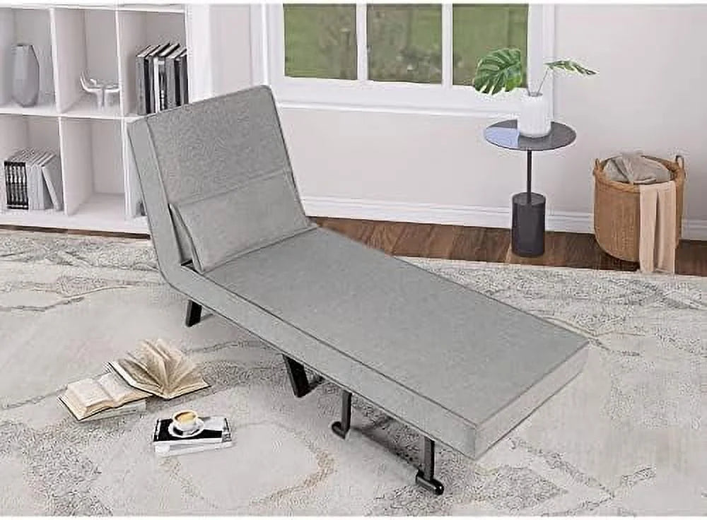 Convertible Sofa Bed 4 in 1 Folding Bed with Pillow Z80207