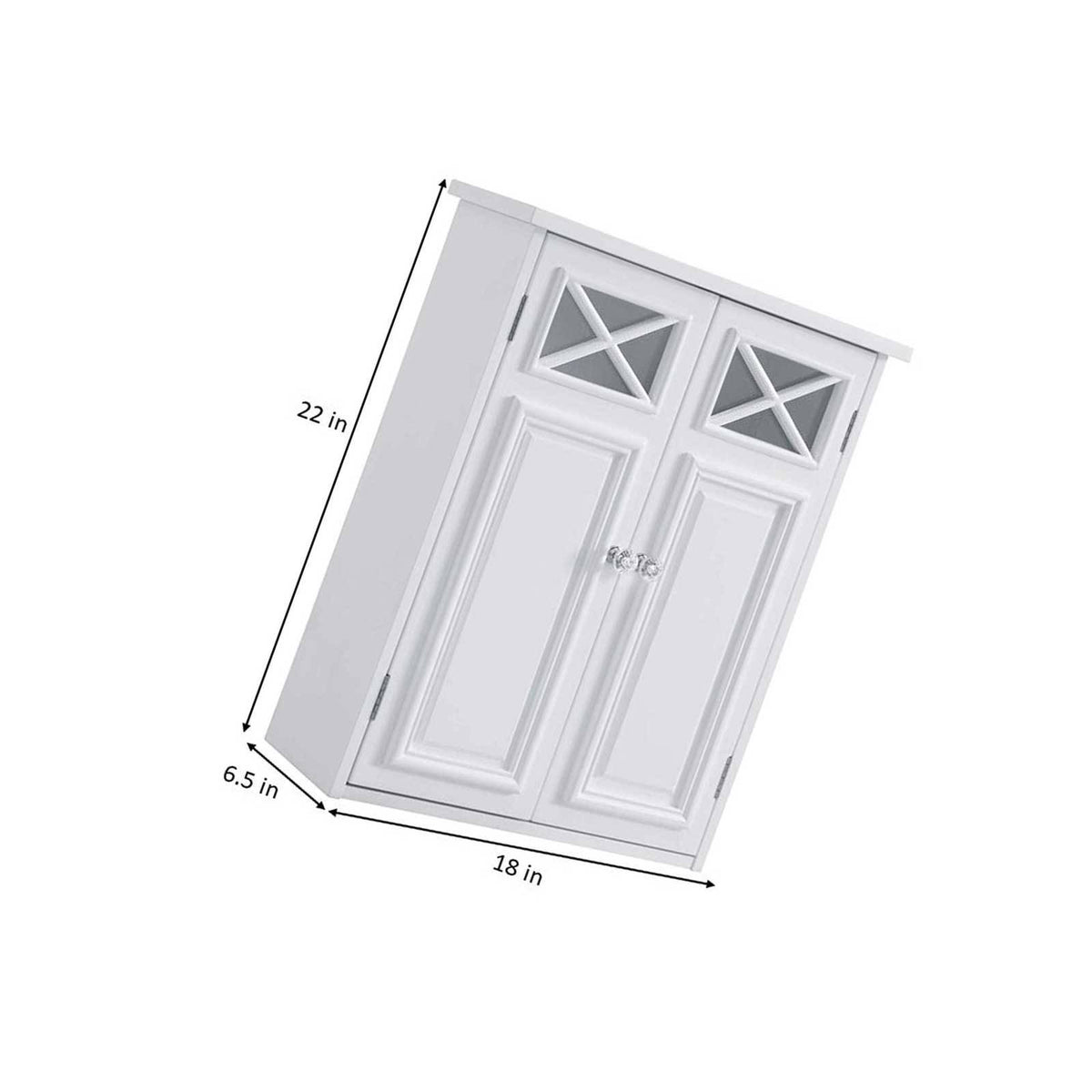 White Wall Cabinet Q882869