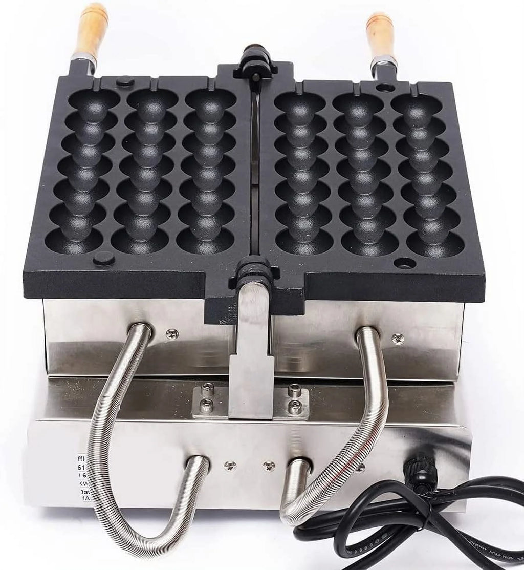 Nonstick Electric Rotating Waffle Ball Machine H8306