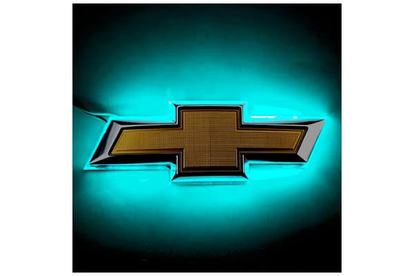 Aqua Illuminated Bowtie for Chevrolet Camaro Q84679