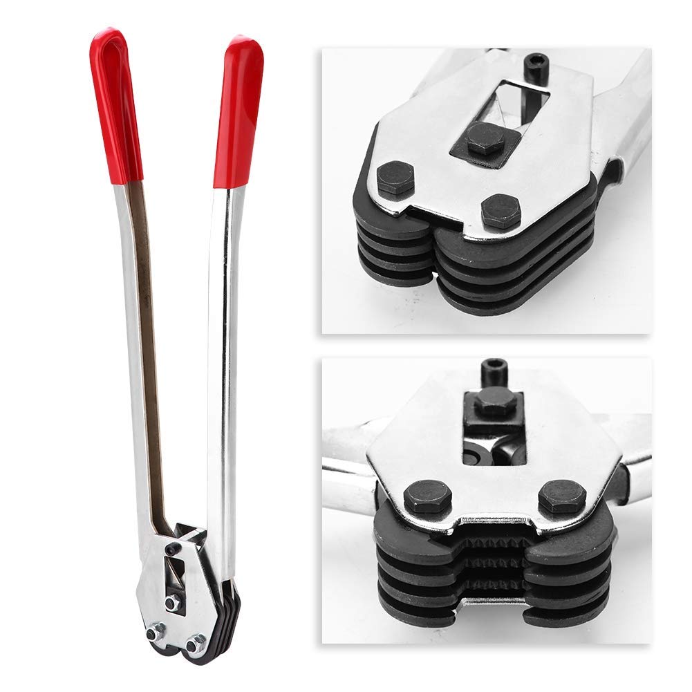 Poly Strapping Tensioner Cutter and Sealer Manual Banding Tool Kit, Pack of 2 Y1883