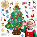 Felt Christmas Tree Set with 34 Detachable Ornament K460