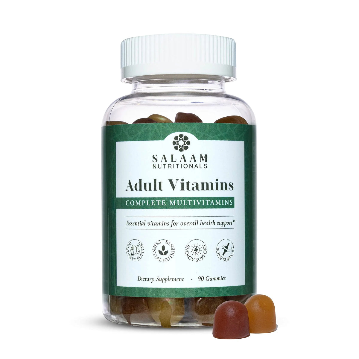Adult Multivitamins Gummies with 11 Essential Vitamins and Minerals, 90 Count Z293581