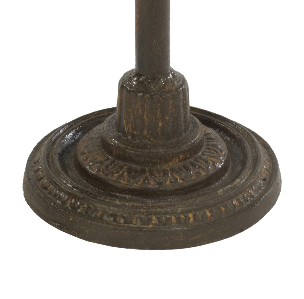Yellow and Brown Neck Form on Pedestal Base O86109