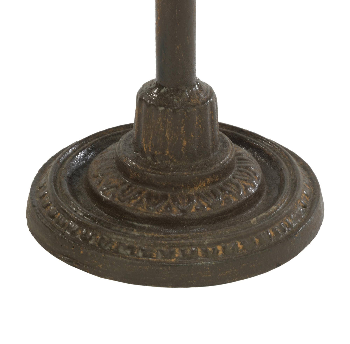 Yellow and Brown Neck Form on Pedestal Base O86109