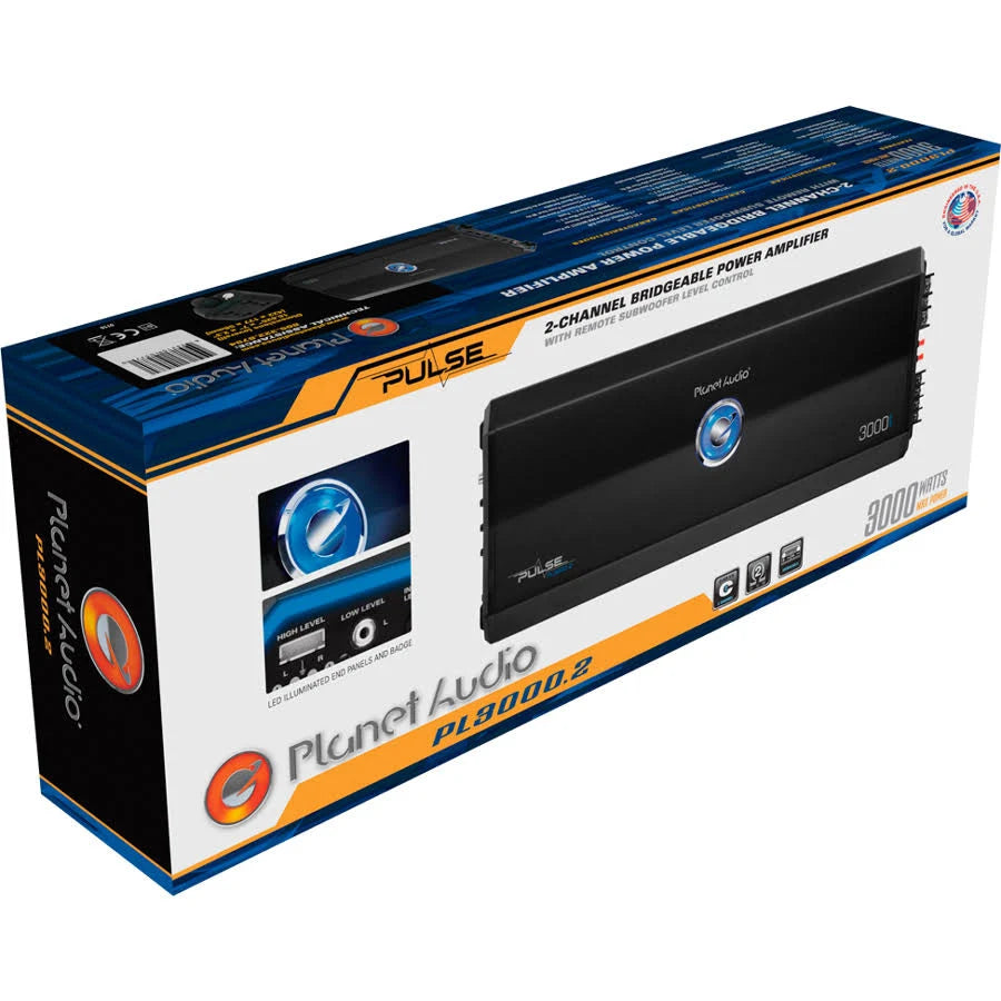 Class AB 2-Channel Car Amplifier 3000W W449143
