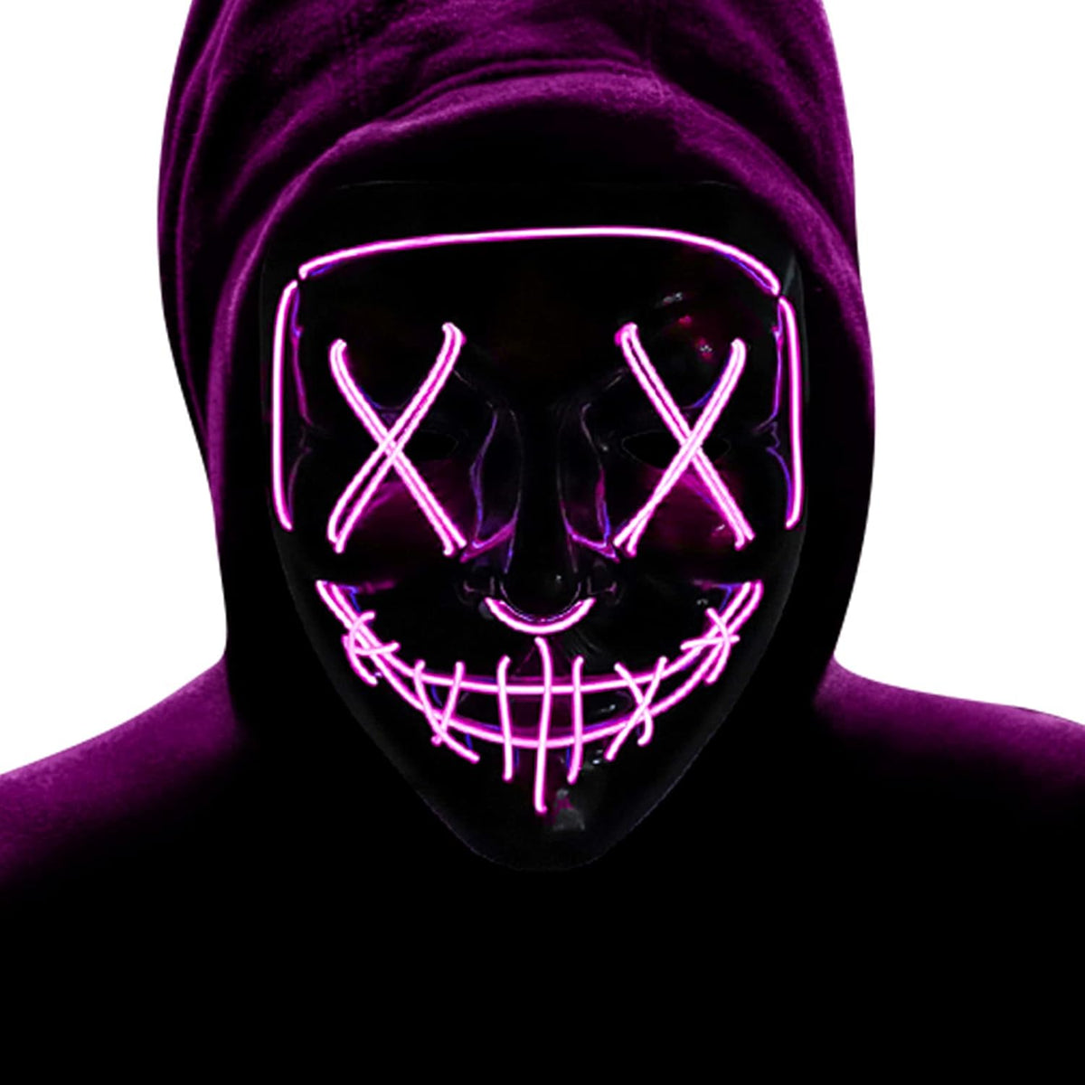 Halloween Mask Light Up LED Mask Y528905