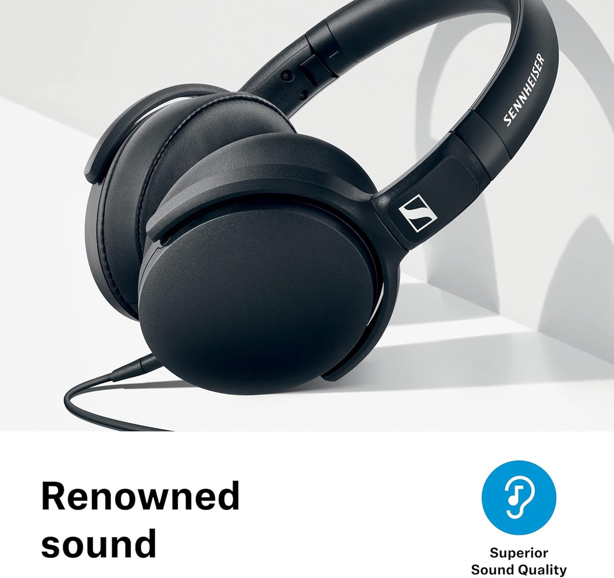 Closed Back Around Ear Headphone with Detachable Cable V61340