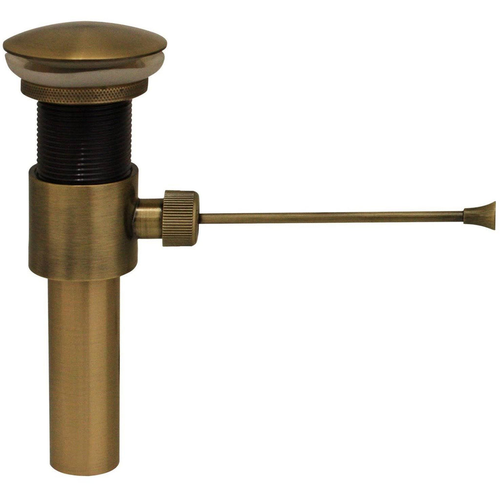 Brushed Nickel Pop-Up Mechanical Drain F36040