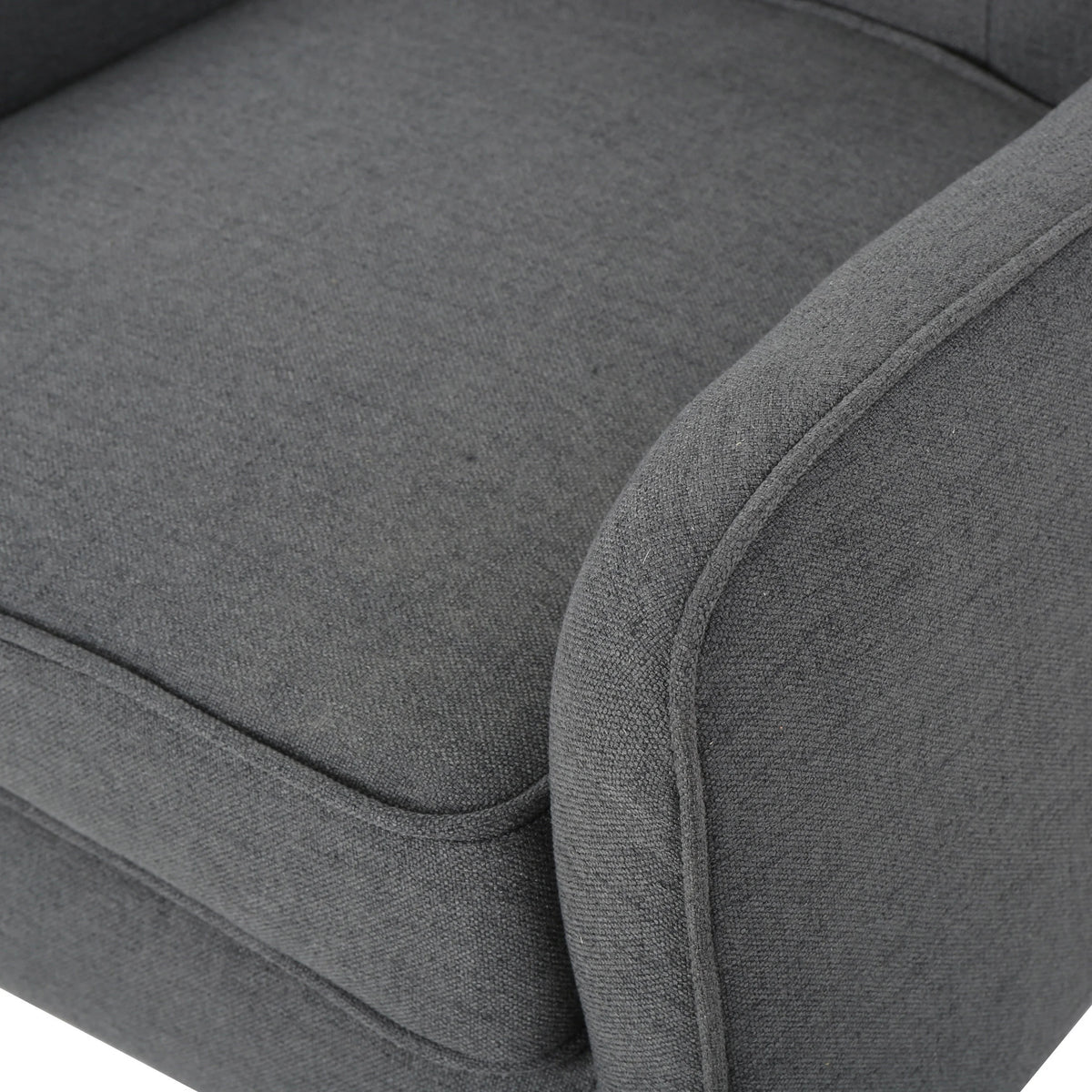 Charcoal Fabric Arm Chair S674
