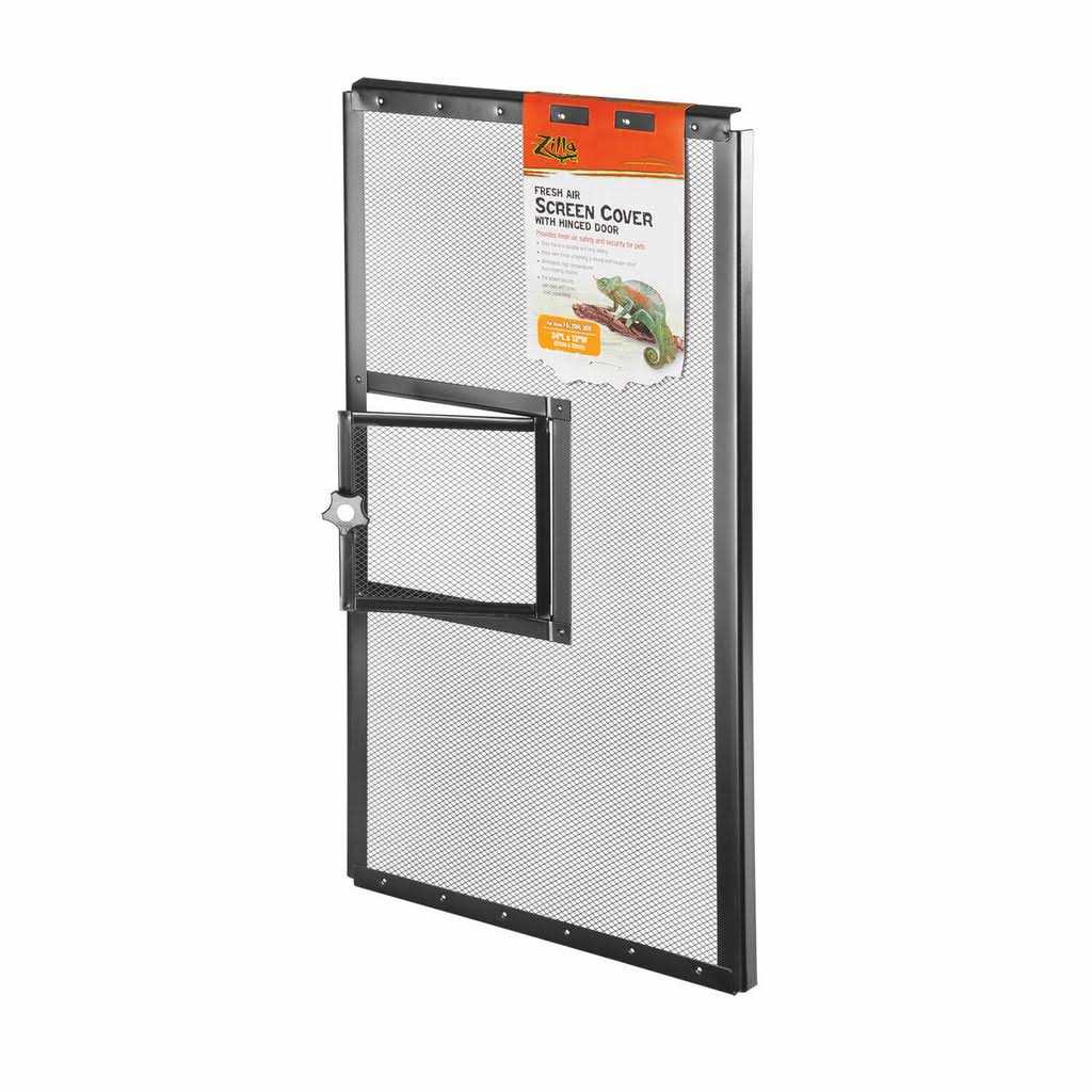 Fresh Air Screen Cover with Hinged Door I797922