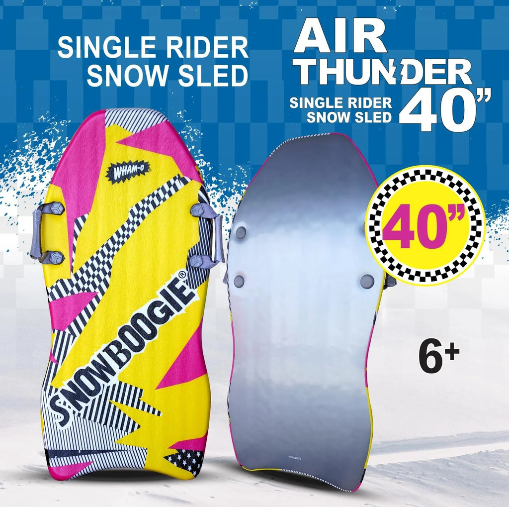 40" Single Rider Snow Sled with Side Handles Y583149