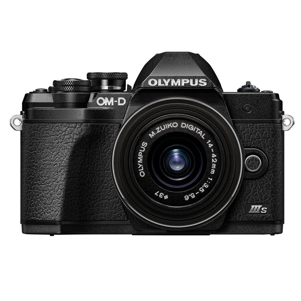 Black Camera with 14-42mm Lens T241579