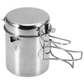 1L Stainless Steel Cooking Kettle with Foldable Handle J264703