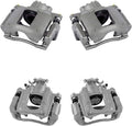 Front + Rear 4 Semi-Loaded Caliper Assembly Set Kit Z753