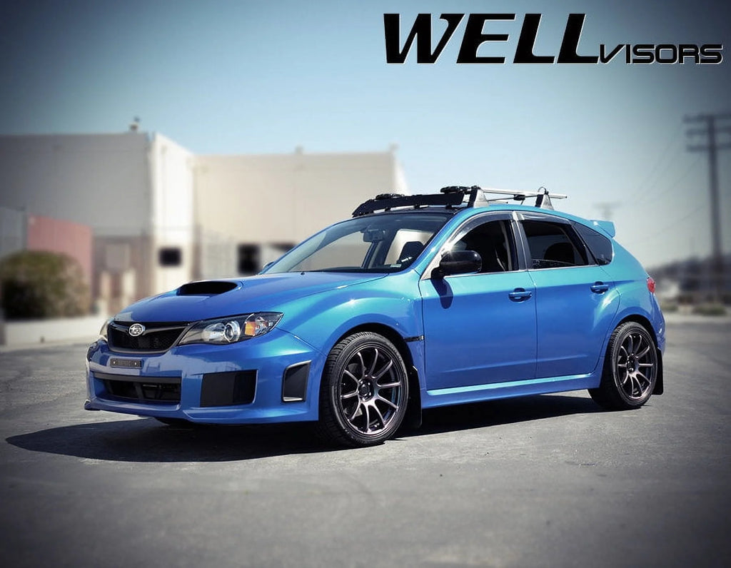 Side Window Visors Rain Guards for 2008-2014 Subaru Impreza / WRX / STI U275075
