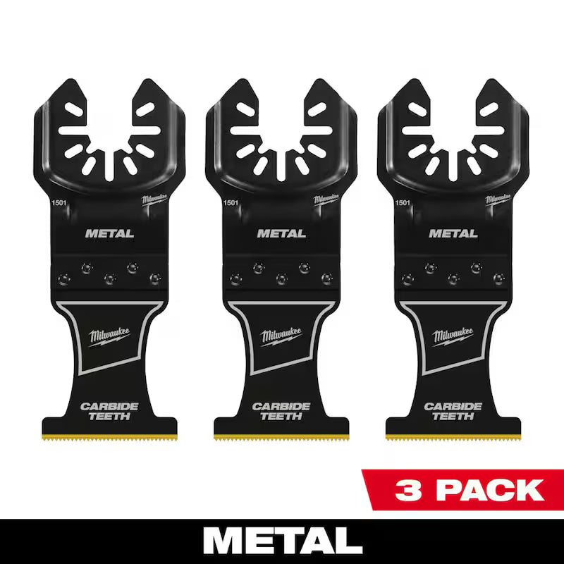 Carbide Metal Cutting Oscillating Blade 3-Pack J5369